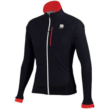Lett vinter jakke Sportful Cardio Wind Top svart